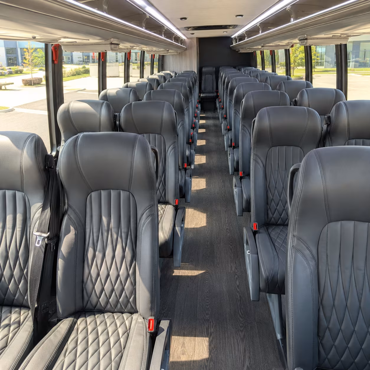 25 passenger minibus inside