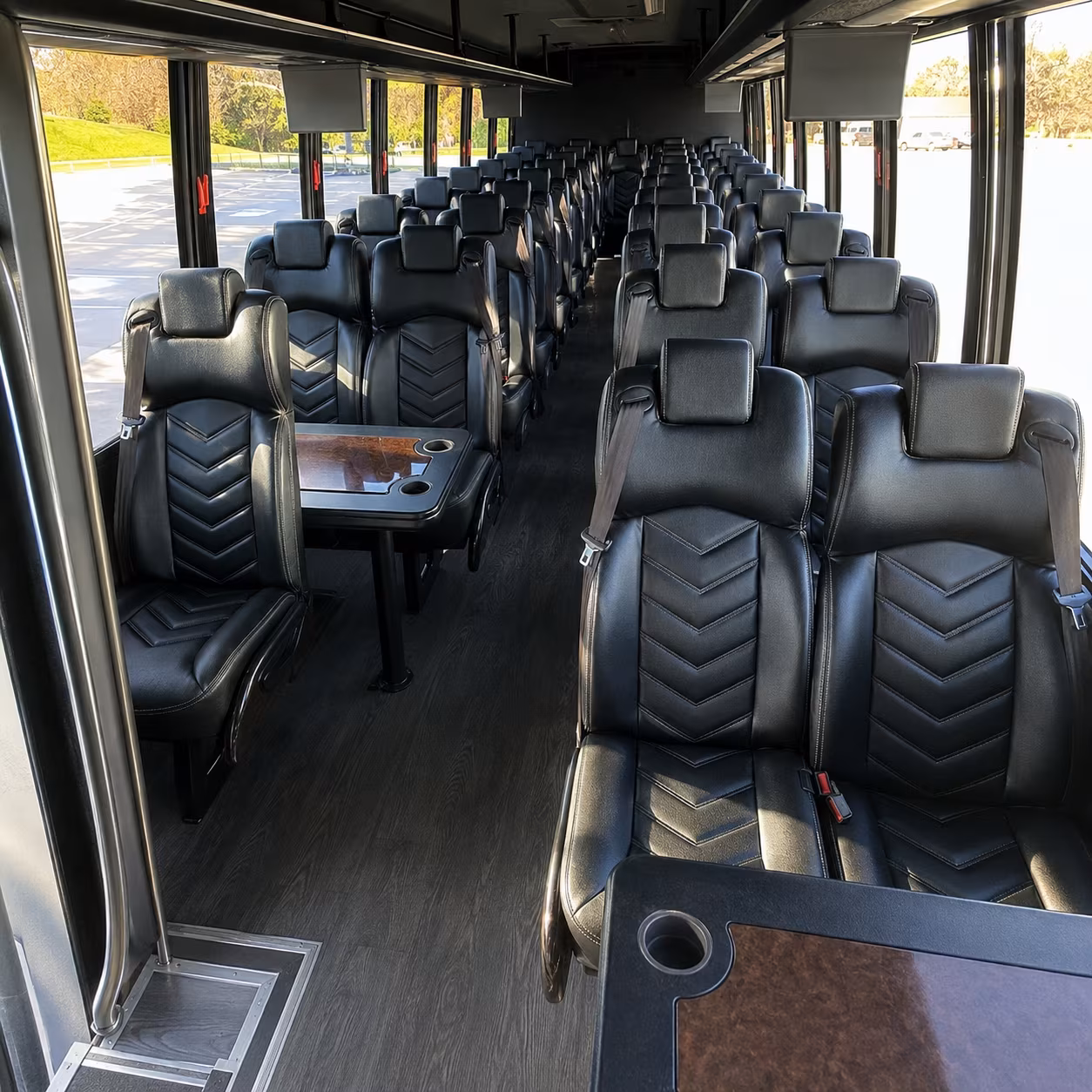 30 passenger minibus interior
