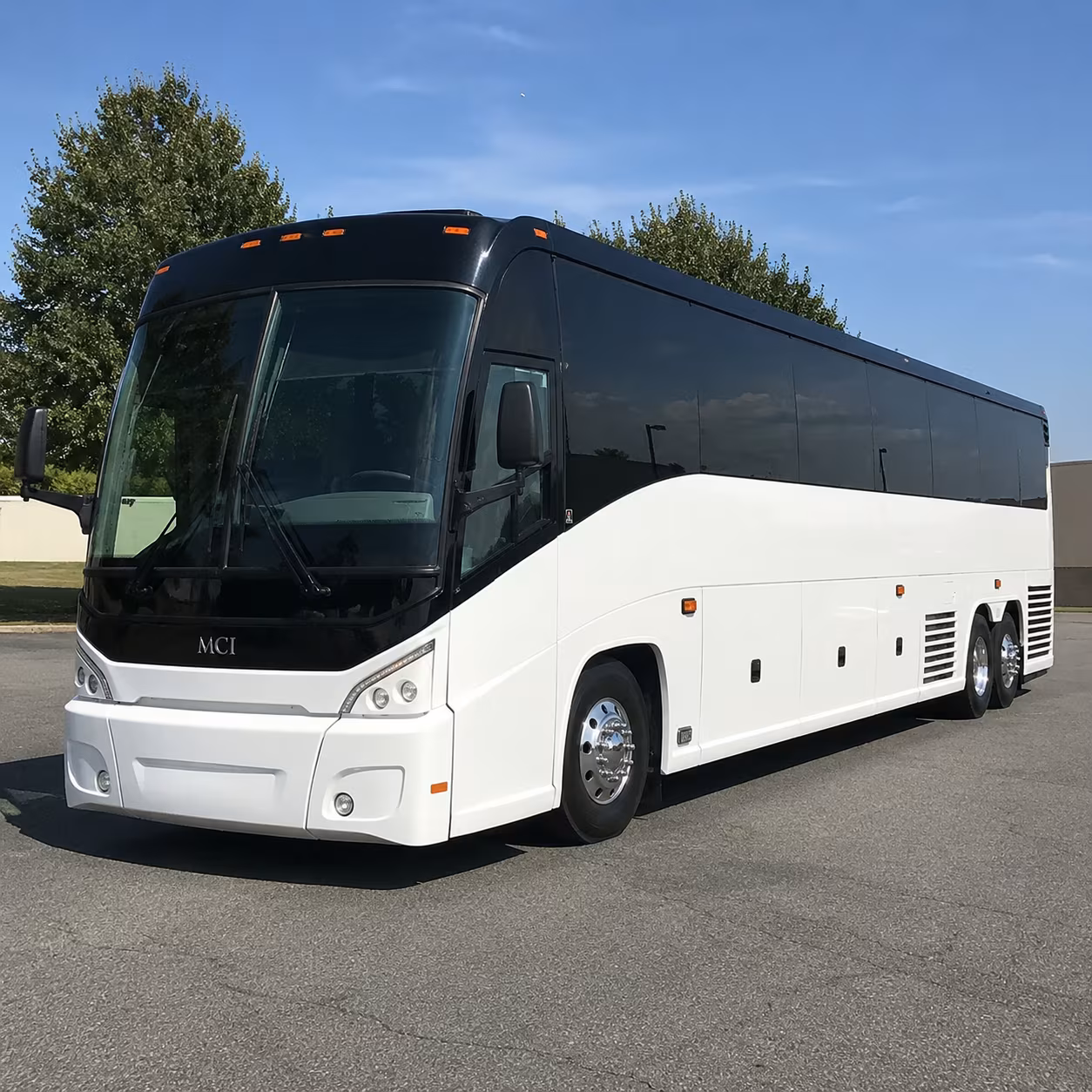 charter buses for corporate events and employee shuttles in pittsburg