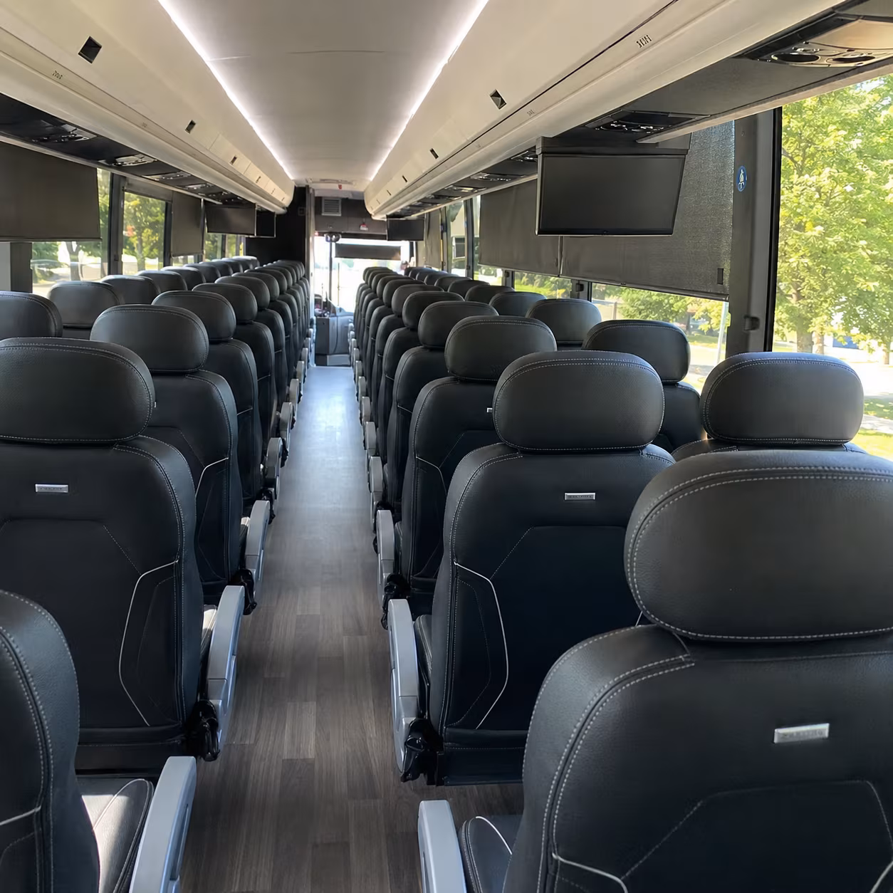 charter buses to warriors games at chase center from