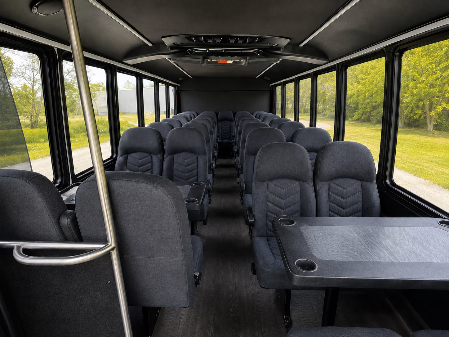 pittsburg 18 passenger minibus inside
