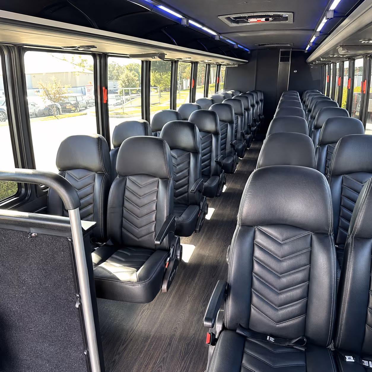 pittsburg 30 passenger minibus inside
