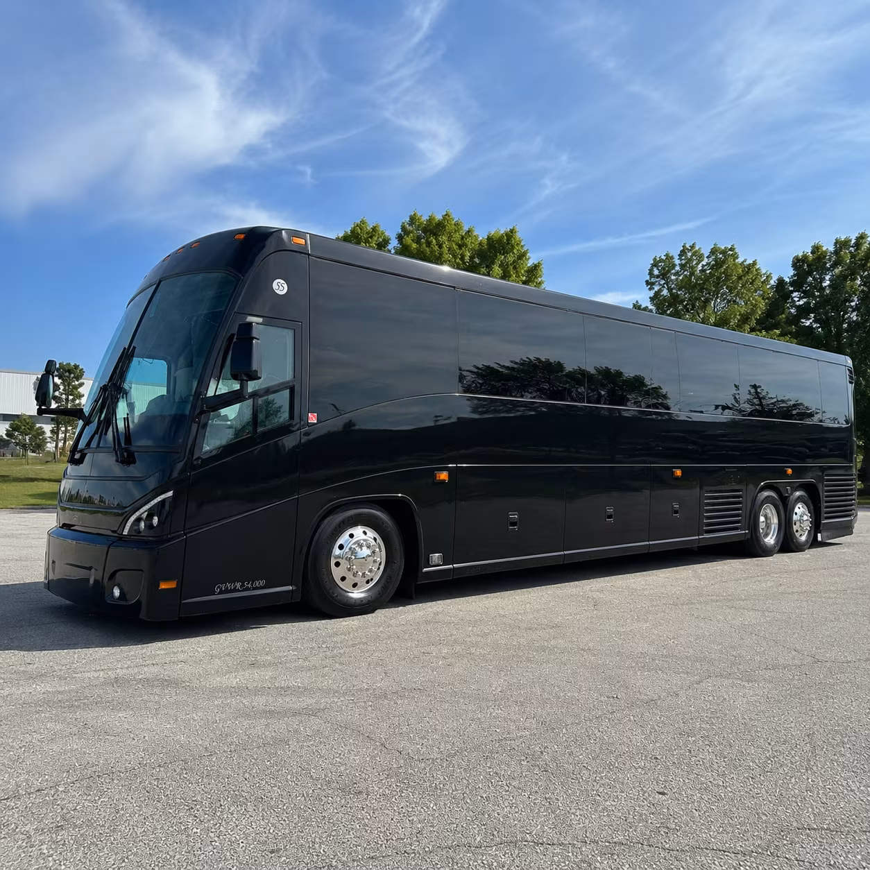 pittsburg 47 passenger charter bus