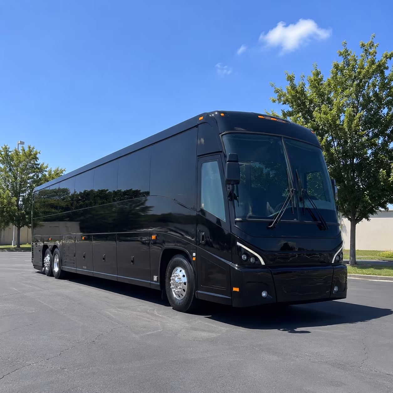 pittsburg 56 passenger charter bus