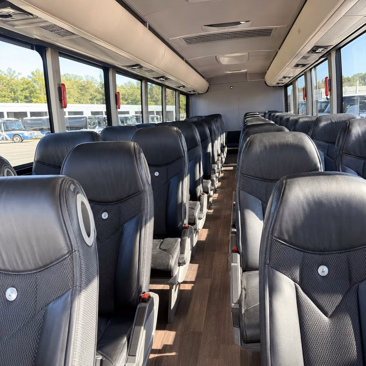 pittsburg airport charter bus rental