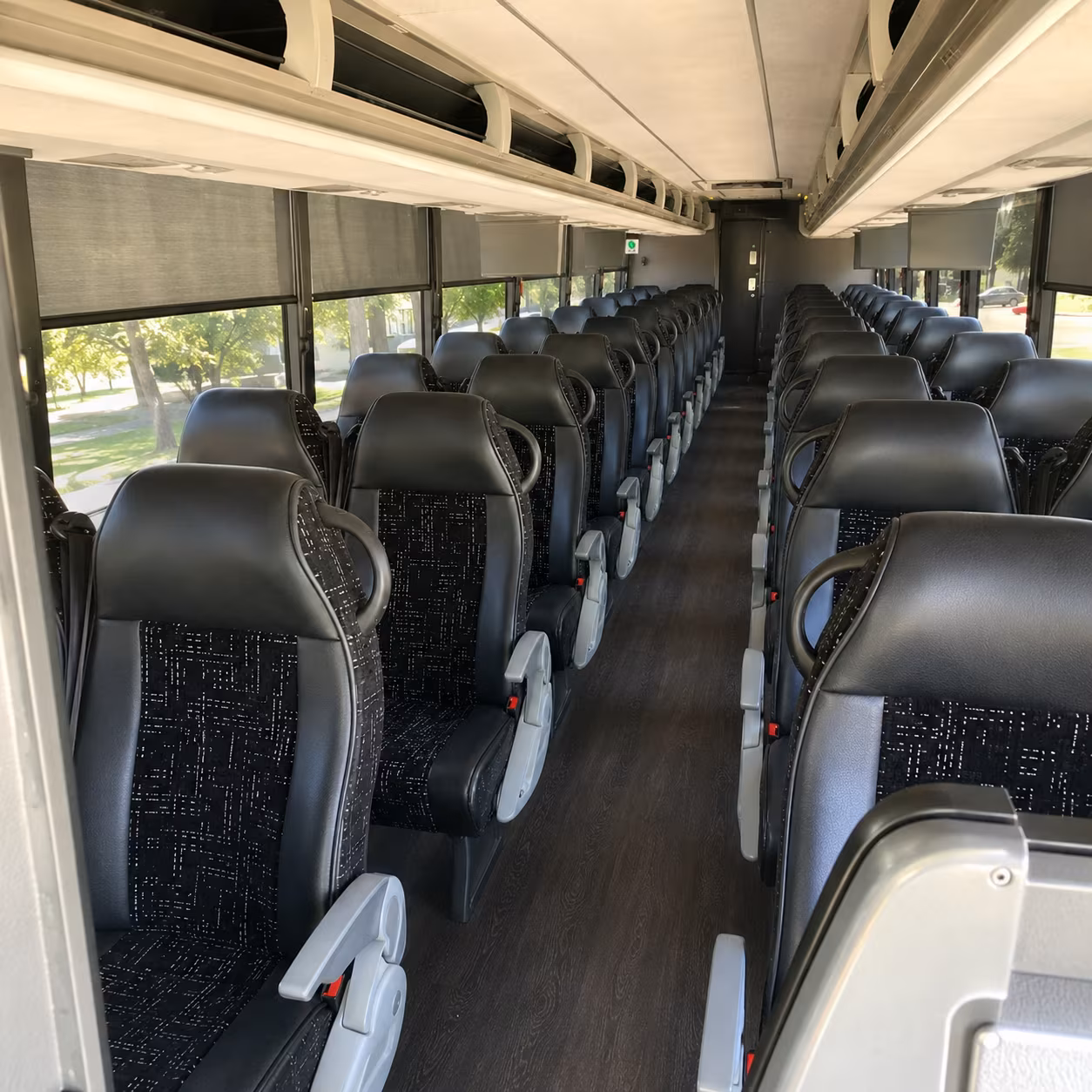 pittsburg charter bus inside
